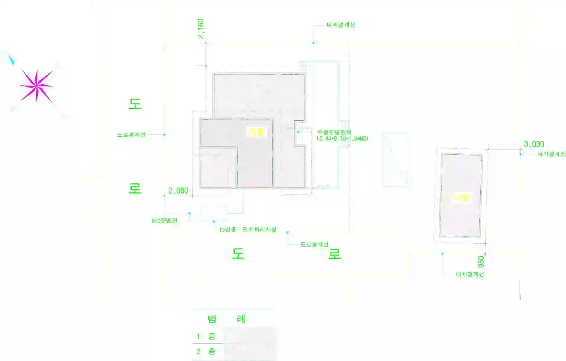 청안리 150-66 배치도 이미지